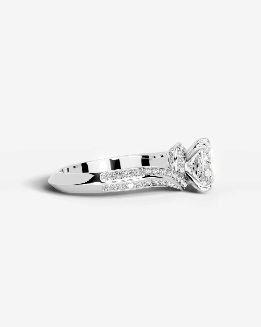 Sabrina (Cushion) 18k White Gold 003