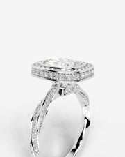 Sarina (Elongated Cushion) Platinum 003