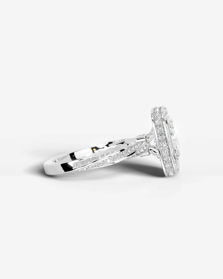 Sarina (Elongated Cushion) Platinum 005