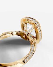 Sarina (Elongated Cushion) 14k Yellow Gold 004