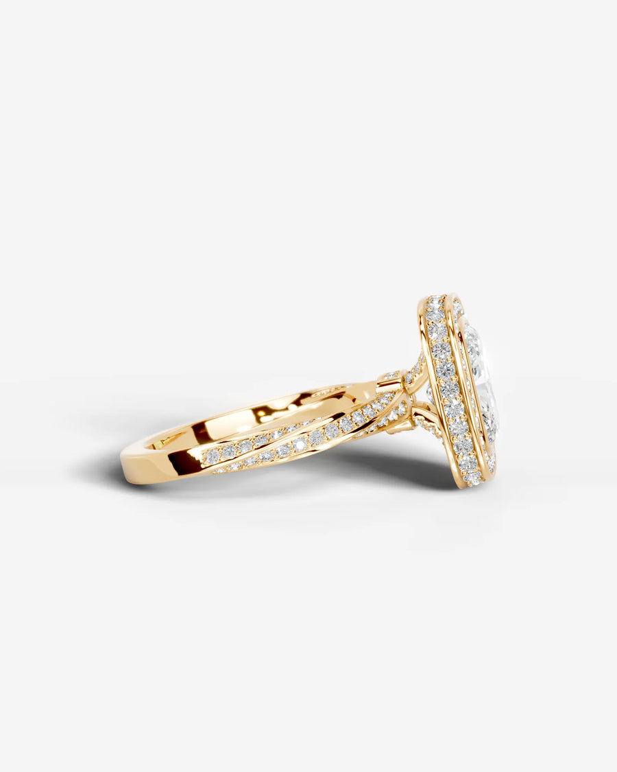 Sarina (Elongated Cushion) 18k Yellow Gold 005
