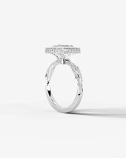 Sarina (Emerald) 18k White Gold 002