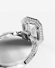 Sarina (Emerald) 18k White Gold 004