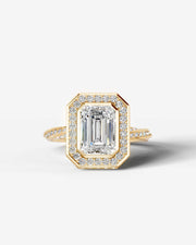 Sarina (Emerald) 14k Yellow Gold 001