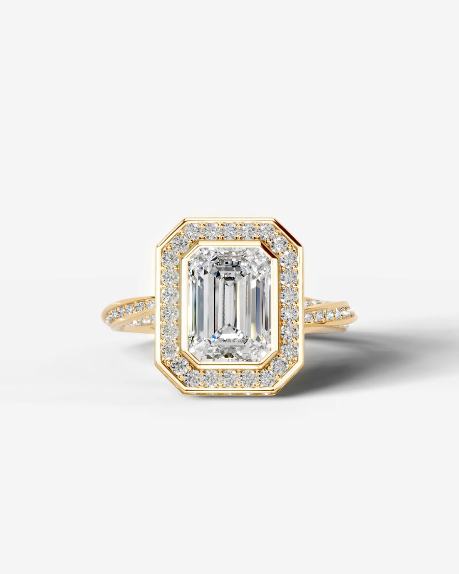 Sarina (Emerald) 18k Yellow Gold 001