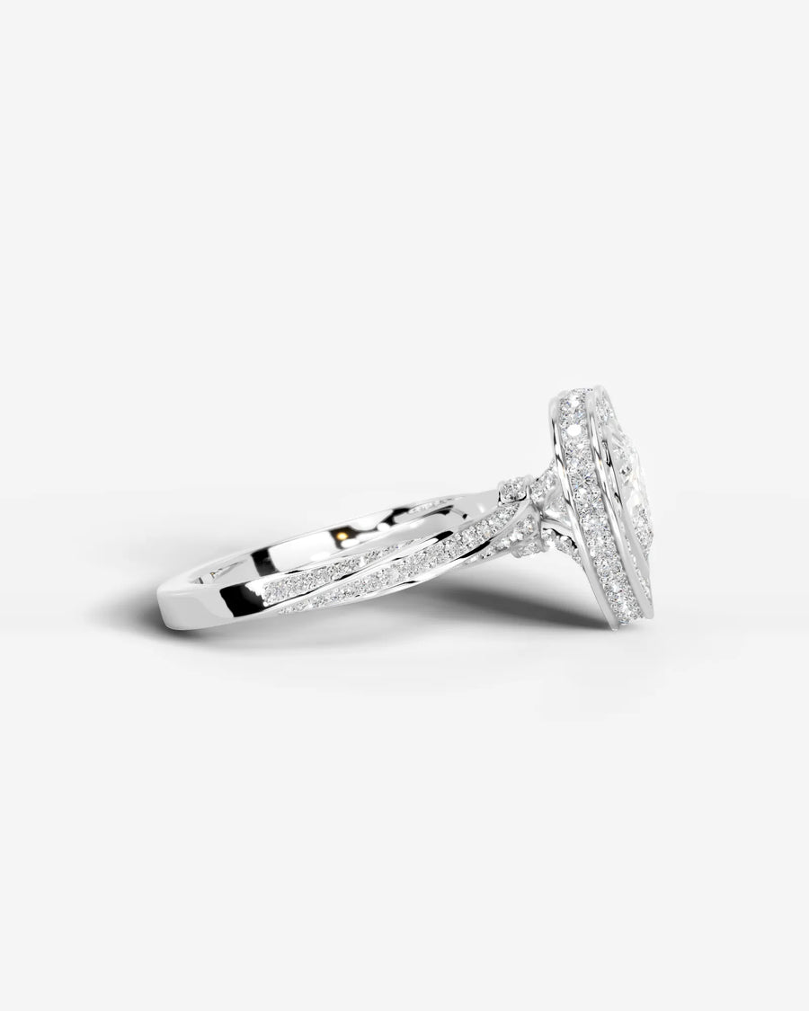 Sarina (Heart) 18k White Gold 005