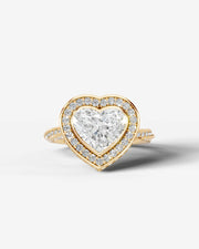 Sarina (Heart) 14k Yellow Gold 001