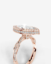 Sarina (Marquise) 14k Rose Gold 003