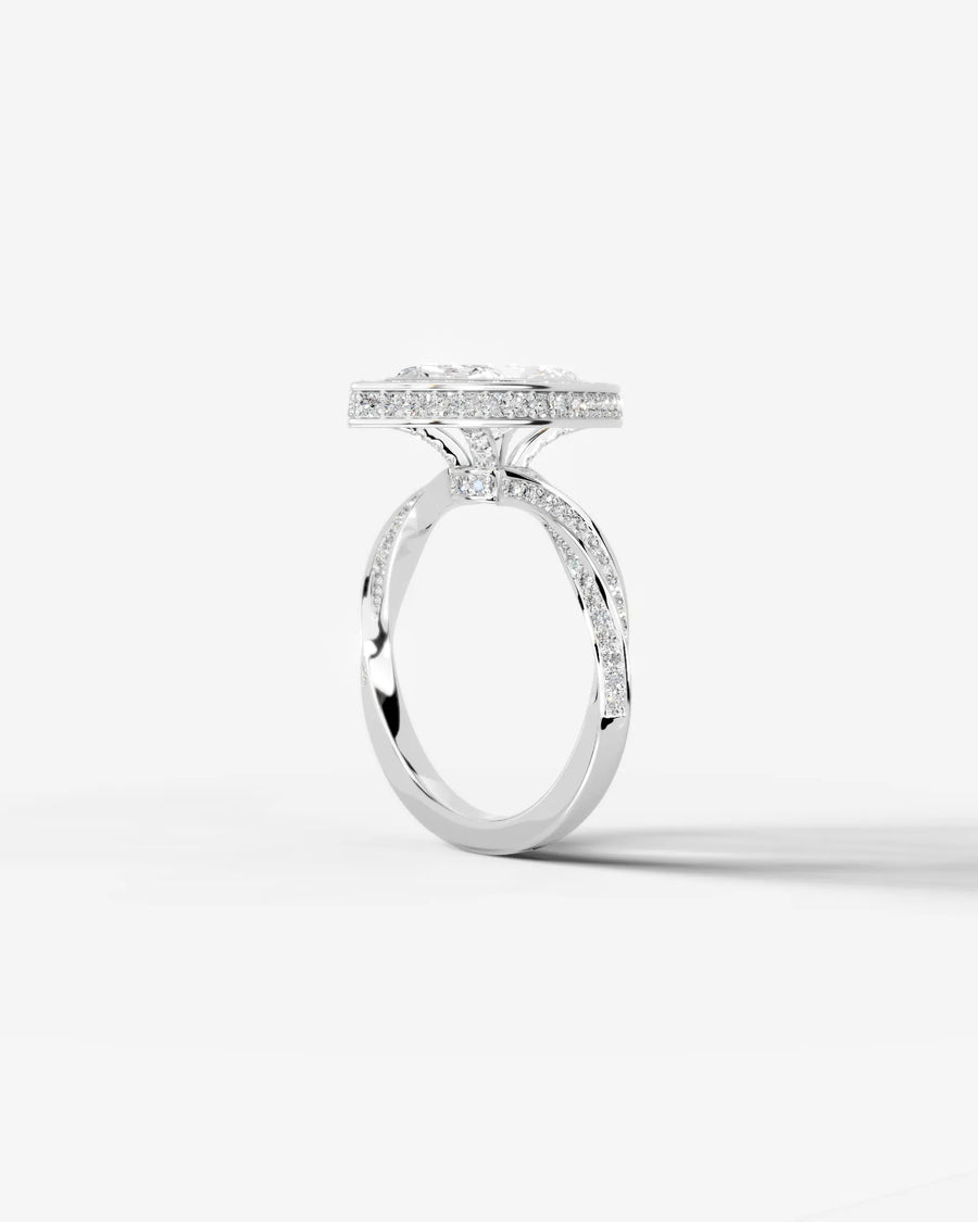 Sarina (Marquise) Platinum 002