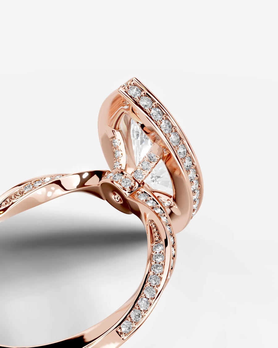 Sarina (Marquise) 14k Rose Gold 004