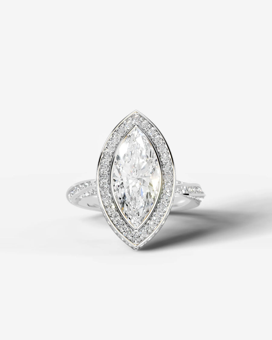 Sarina (Marquise) Platinum 001