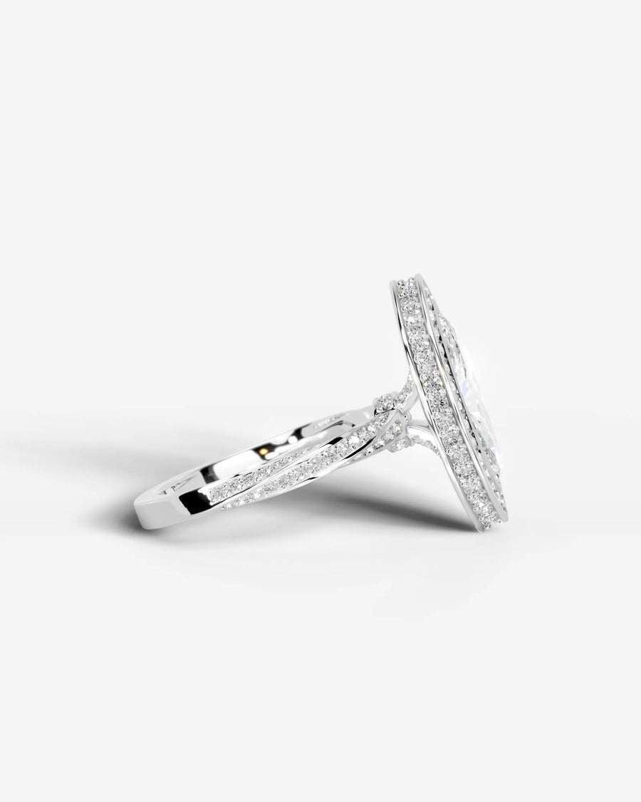 Sarina (Marquise) Platinum 005