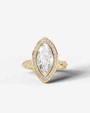 Sarina (Marquise) 14k Yellow Gold 001