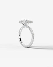 Sarina (Pear) 14k White Gold 002