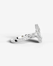 Sarina (Pear) 18k White Gold 005