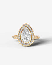 Sarina (Pear) 14k Yellow Gold 001