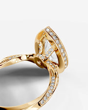 Sarina (Pear) 18k Yellow Gold 004