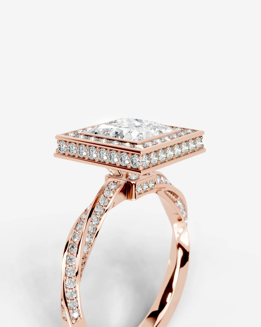 Sarina (Princess) 14k Rose Gold 003