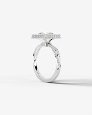 Sarina (Princess) 14k White Gold 002