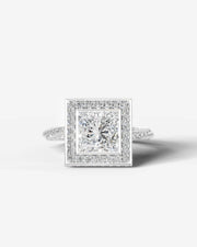 Sarina (Princess) 14k White Gold 001