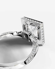Sarina (Princess) 18k White Gold 004