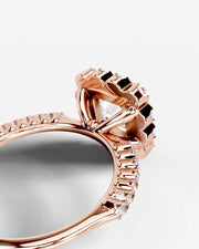 Sherry (Asscher) 14k Rose Gold 004