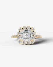 Sherry (Asscher) 14k Yellow Gold 001