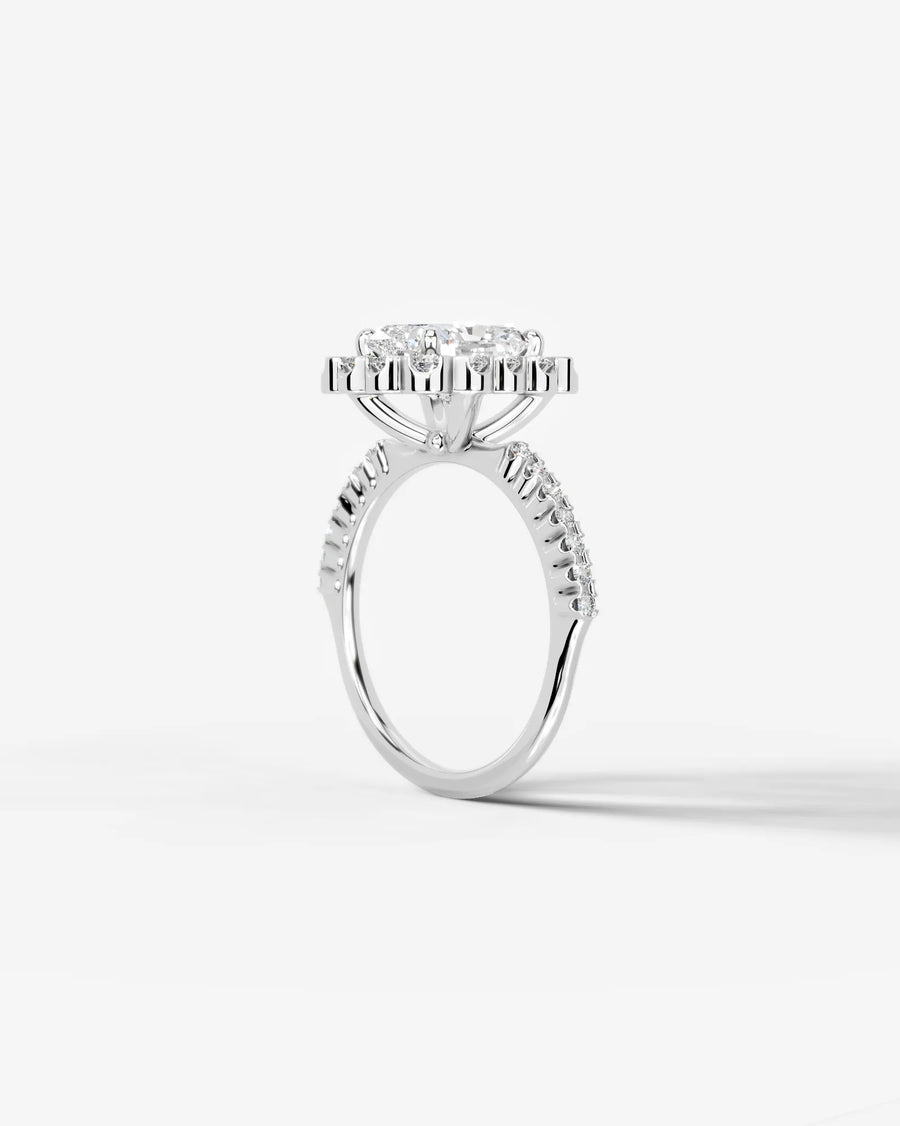 Sherry (Elongated Cushion) 14k White Gold 002