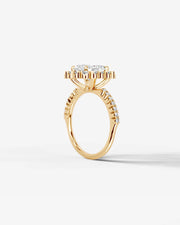 Sherry (Elongated Cushion) 14k Yellow Gold 002
