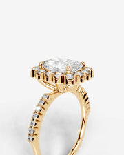 Sherry (Elongated Cushion) 14k Yellow Gold 003