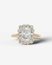 Sherry (Elongated Cushion) 18k Yellow Gold 001