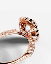 Sherry (Elongated Radiant) 14k Rose Gold 002
