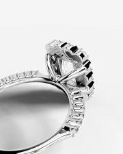 Sherry (Elongated Radiant) 14k White Gold 002