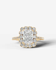 Sherry (Elongated Radiant) 14k Yellow Gold 001