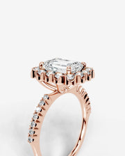 Sherry (Emerald) 14k Rose Gold 003