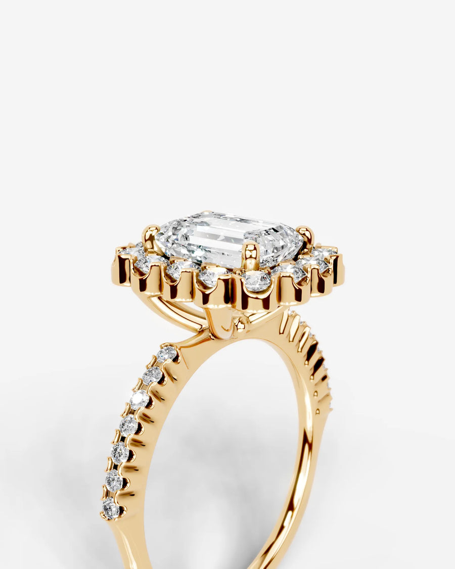 Sherry (Emerald) 18k Yellow Gold 003