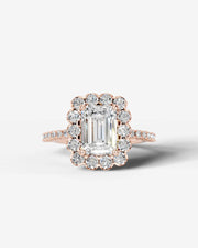 Sherry (Emerald) 14k Rose Gold 001