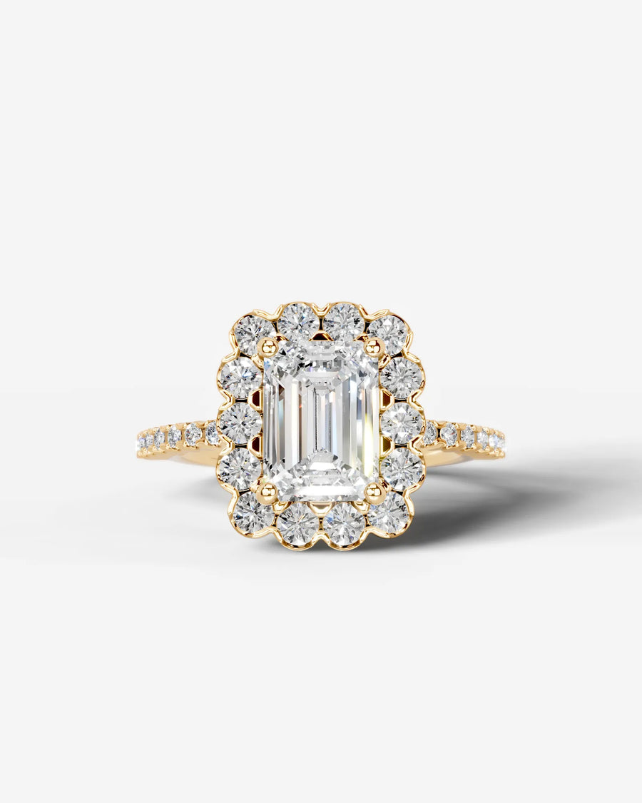 Sherry (Emerald) 18k Yellow Gold 001