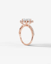 Sherry (Heart) 14k Rose Gold 002