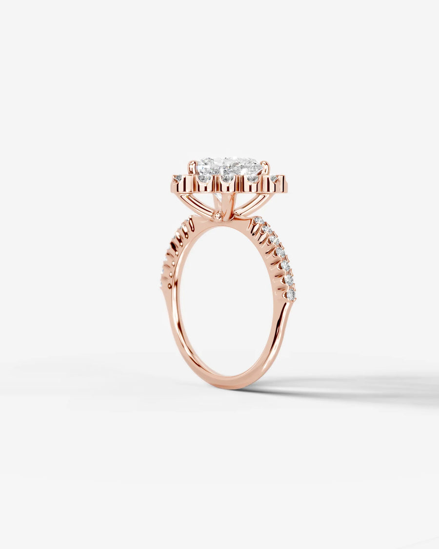 Sherry (Heart) 14k Rose Gold 002