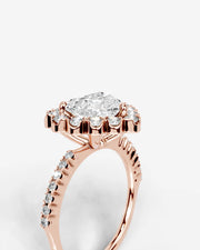Sherry (Heart) 14k Rose Gold 003