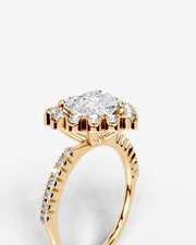 Sherry (Heart) 14k Yellow Gold 003