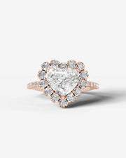 Sherry (Heart) 14k Rose Gold 001