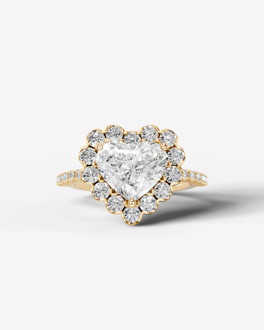 Sherry (Heart) 18k Yellow Gold 001