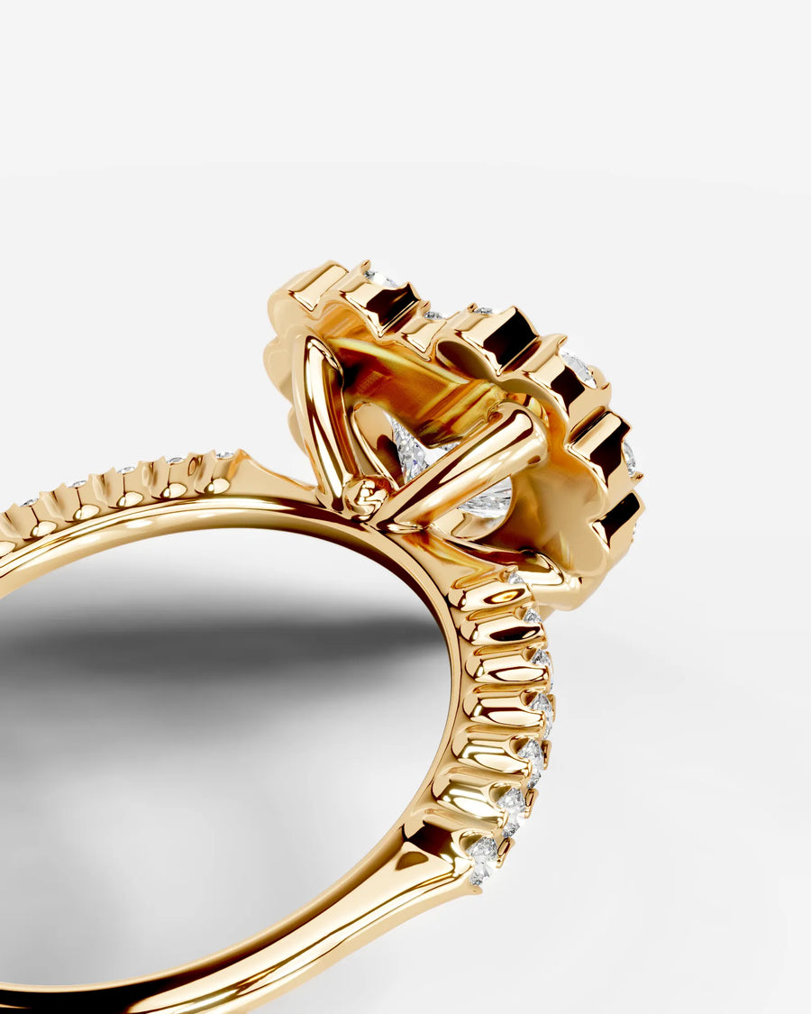 Sherry (Heart) 14k Yellow Gold 004