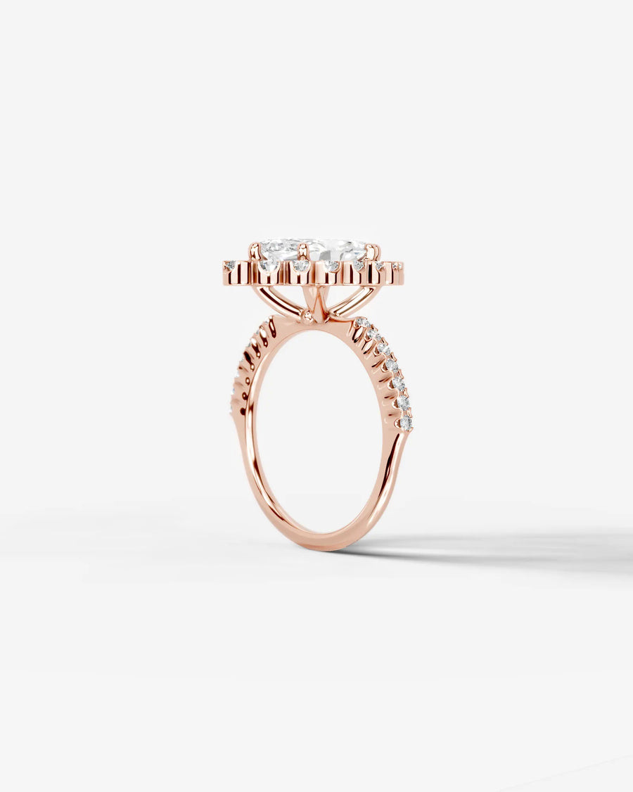 Sherry (Marquise) 14k Rose Gold 002