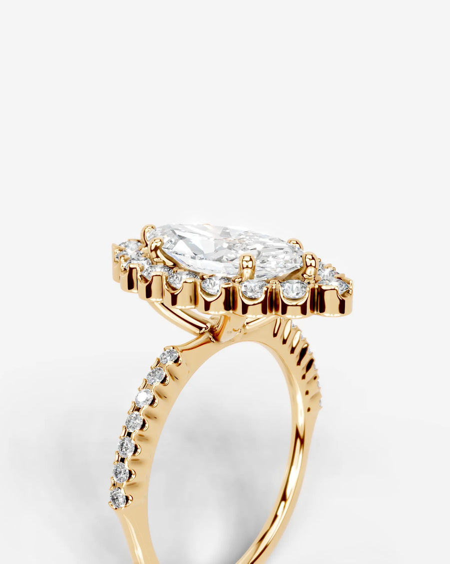 Sherry (Marquise) 18k Yellow Gold 003