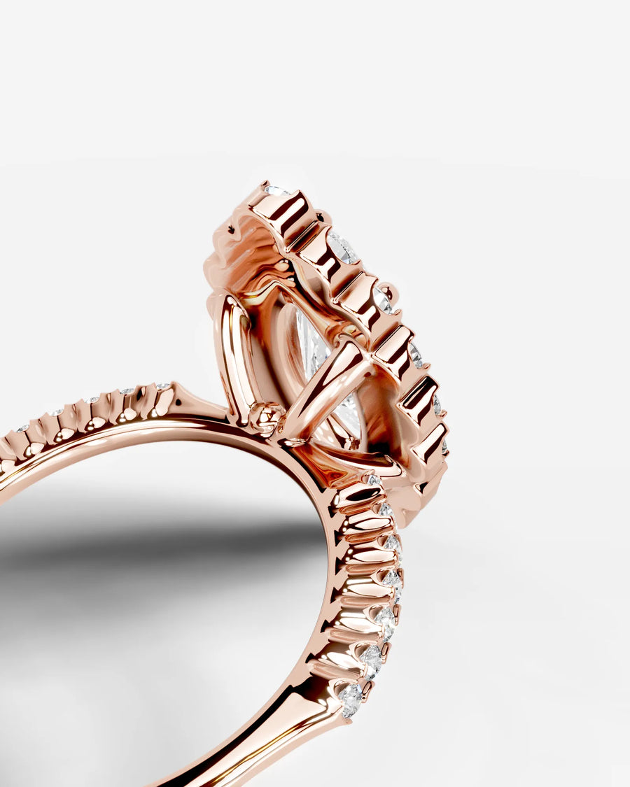 Sherry (Marquise) 14k Rose Gold 004