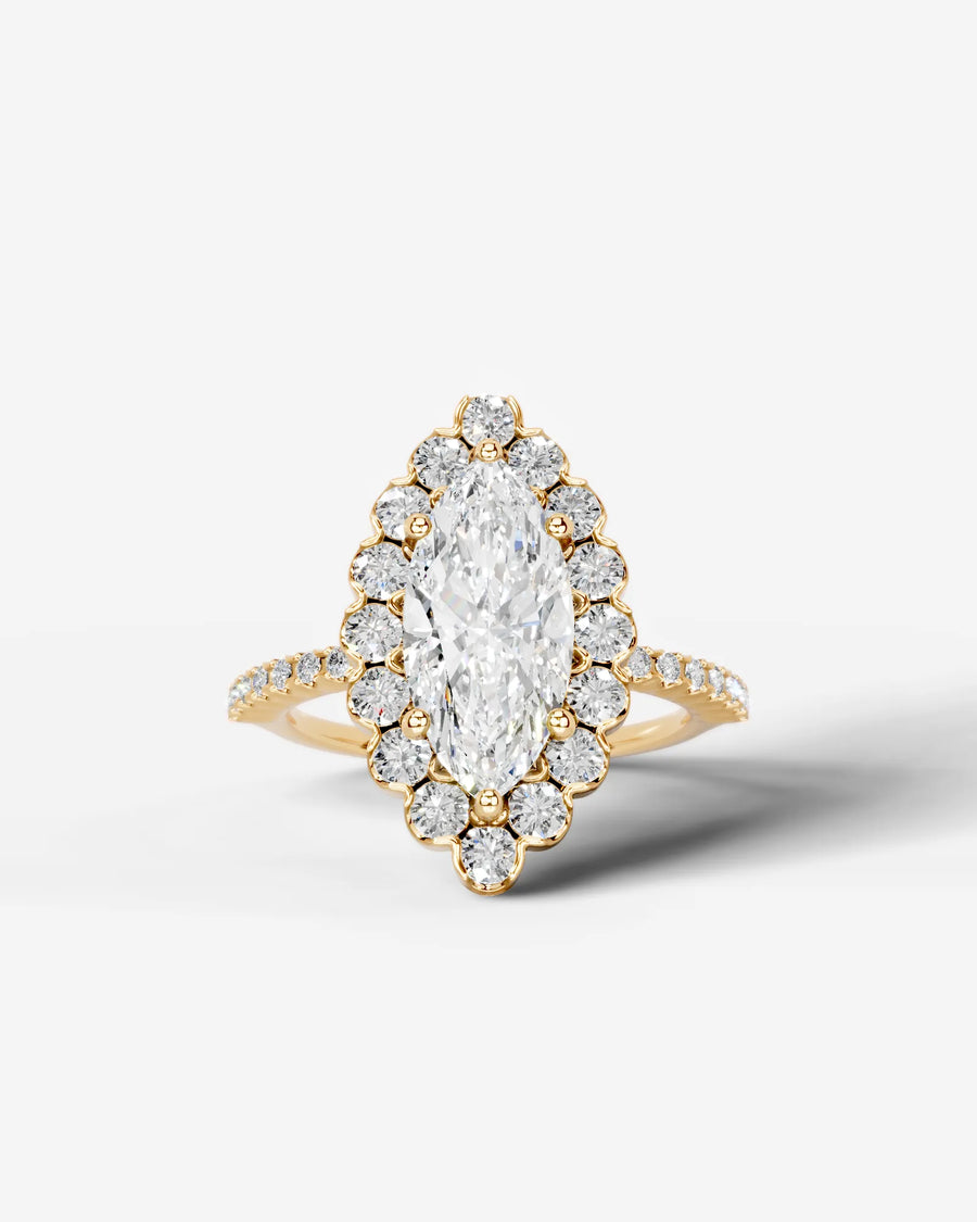 Sherry (Marquise) 18k Yellow Gold 001