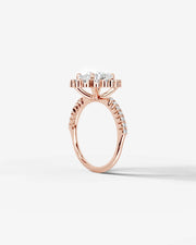 Sherry (Pear) 14k Rose Gold 002